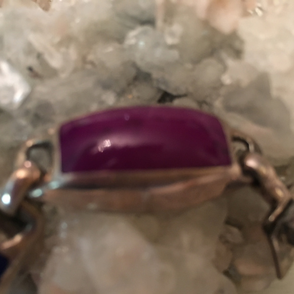 NEW~Sterling Silver and Gemstone Bracelet